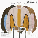 2025 Autumn And Winter Women's Clothing Niche Design Street Hit Color Drawstring Loose Casual Small Coat 1429 HZ1208