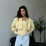 Spring Temperament Famous Style Short Coat Plus Thoracic Fish Bone Vest Top Two Sets Of Dress HZ1208