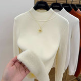 Gentle Line Single Row Small Gold Button Round Collar Knitted Vest Cardigan Woman Sleeveless Shoulder Vest Top HZ1208