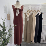 Heavy Industry Bling Bling Glide Hanging Neck Sling Vest One-Style Wrapping Tie With Large Bare Back Blouse 1083 HZ1208