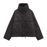 2025 Autumn And Winter New Women's Clothing Multi-Color Selection Long-Sleeved Cotton Jacket Jacket Jacket HZ1208