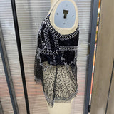 Women's New Sexy Butterfly Print Blouse V-Neckless Small Vest HZ1208