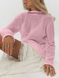 Autumn 2025 New Hollow Sweater Women Wind Soft Loose Knitted Long-Sleeved Cover Hot HZ1208