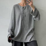 Fashion Simple Style Lock-Free Knitted Sweater Thin Lazi Loose Bottom Long Sleeve Lazy Leisure Autumn Winter HZ1208