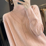 Cotton 2025 Spring And Autumn New Korean Version Of Small Fresh Cardigan Striped Single Pocket Loose Lanky Long Sleeve Shirt Woman HZ1208