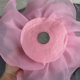 2025 Hot Sale Ins Wind Loose T-Shirt Women's Three-Dimensional Mesh Yarn Tea Pure Cotton Short-Sleeved Top HZ1208