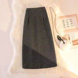 Vintage Thin Plaid Long-Sleeved Women's Coat Summer New Design Sunscreen Cardigan Loose Shirt Woman HZ1208