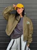 Trendy Street Babes Folding Baseball Suit Bomber Jacket Spring And Autumn Women Embroidered Retro Coat HZ1208